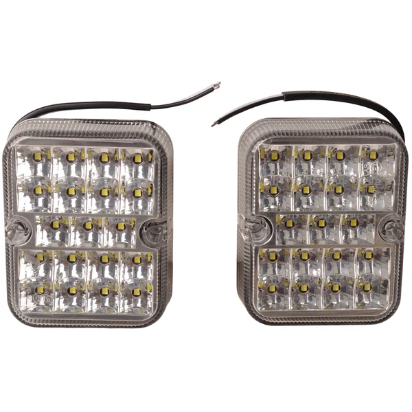 Lot de 2 feux de recul à LED - 100x80x28 mm - LED