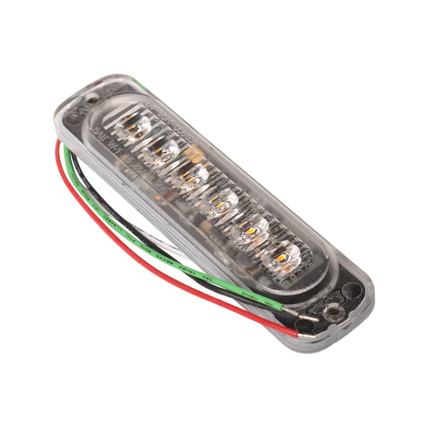 Luminaire de secours - Cantonal LED - orange - 113x28x9,8 mm - 6 LEDs