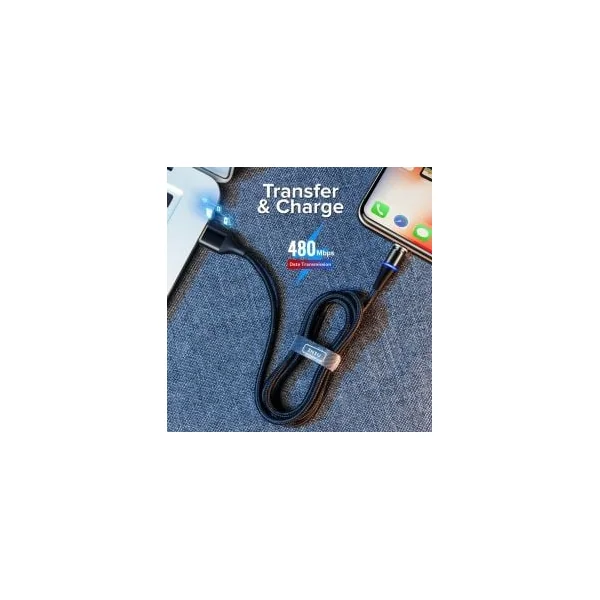 Magnetic USB quick charge cable - type-C