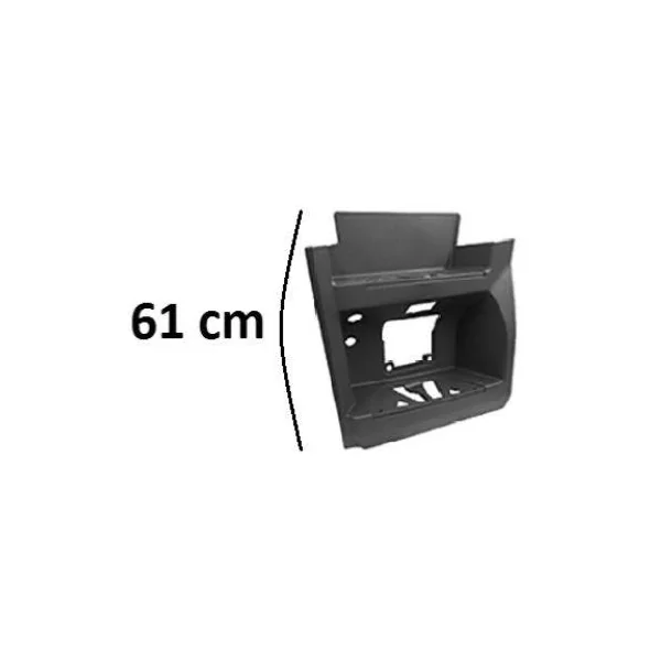 Marchepied gauche pour MERCEDES ACTROS MP4 WIDE CAB de 2011 à 2021, peint en gris, hauteur : 61 cm, Neuf