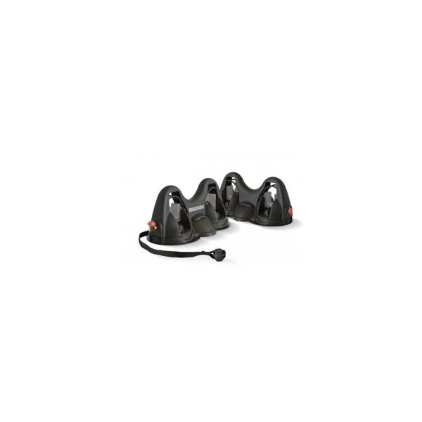 Menabo Himalaya ski stand with magnetic grip, 2 pairs of skis + poles