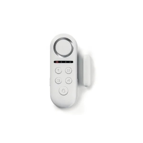 Mini Alarme autonome à code Design pour porte et fenêtre Konig
