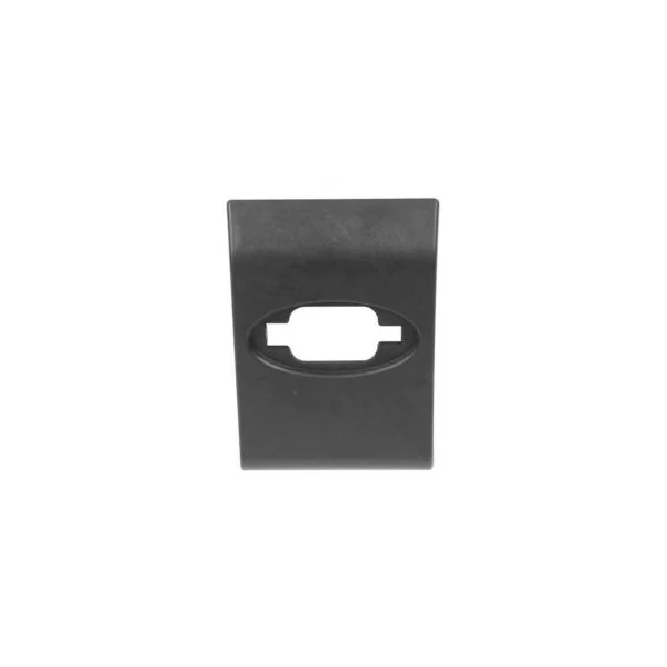 Moulure bouchon montant latérale centrale gauche pour RENAULT MASTER III phase 2, 2014-2019, trou feu clignotant, Noire, Neuve