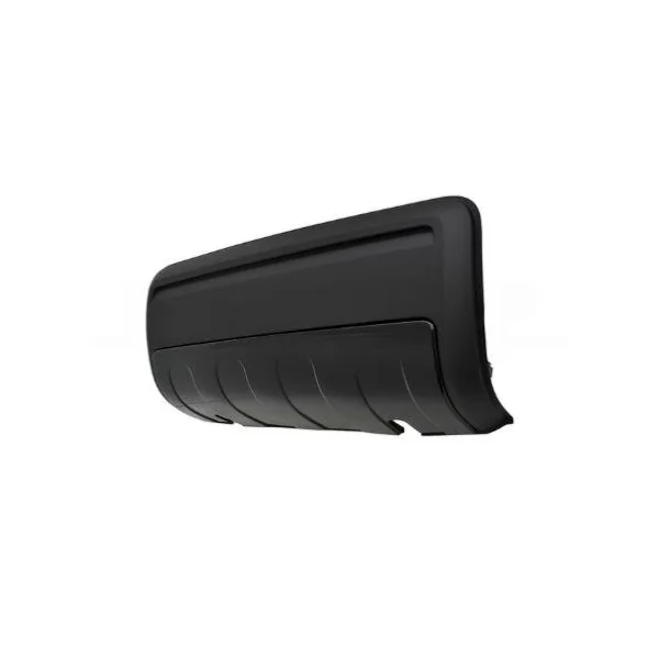 Moulure centrale pare-chocs arrière pour FIAT PANDA 4X4/NAT. POW. depuis 2013, noire brillante, Neuve