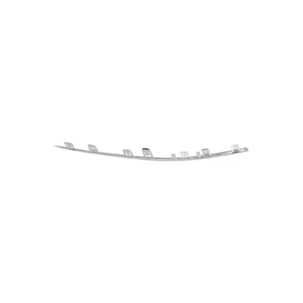 Moulure droite de pare-chocs avant pour MERCEDES CLASSE A AMG/AMG LINE depuis 2021 (W206), inférieure, chromée, Neuve