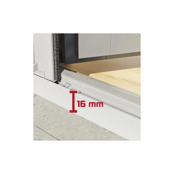 Moustiquaire plissée double porte premium