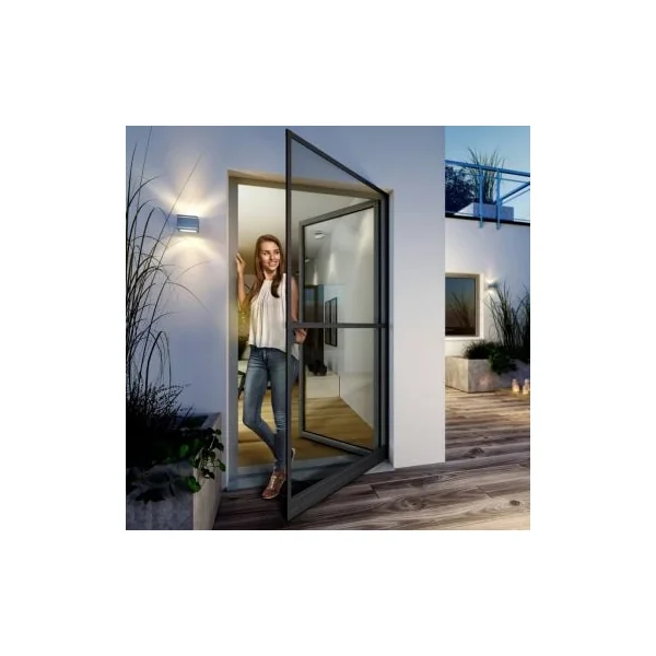 Moustiquaire porte battante cadre premium