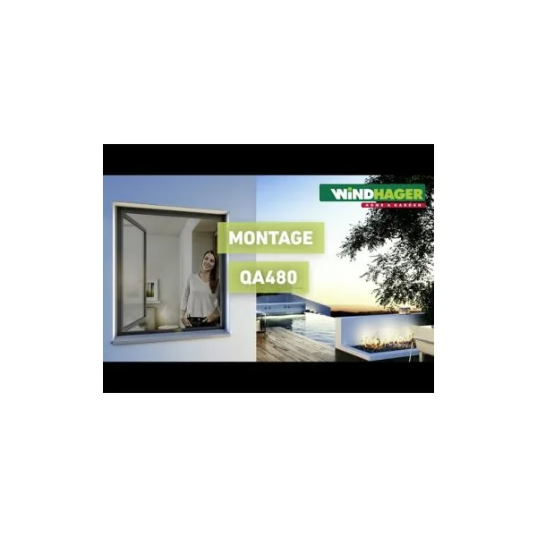 Moustiquaire pour fenetre cadre fixe ultra plat