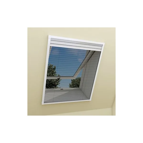 Moustiquaire velux plissée 2 en 1