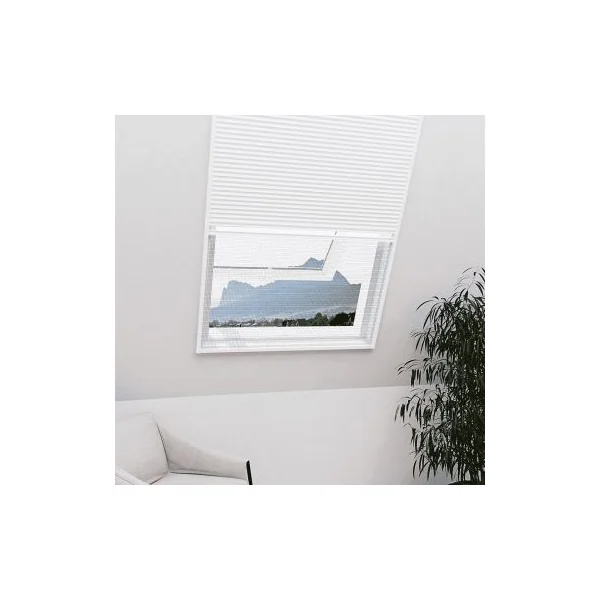 Moustiquaire velux plissée 2 en 1