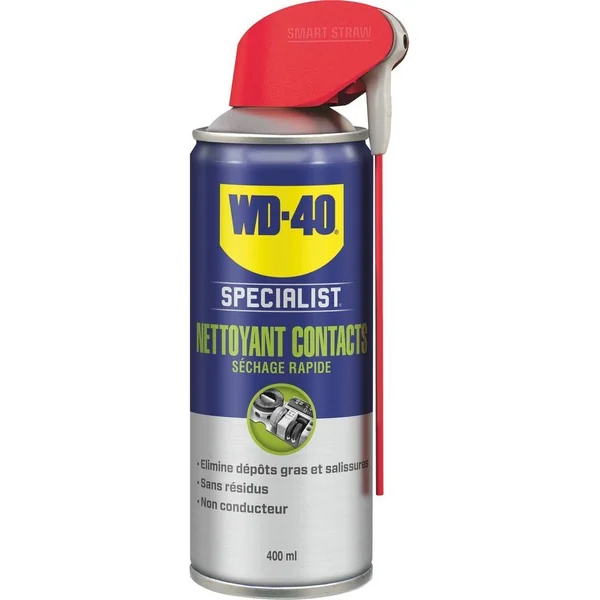 Nettoyant Contact Électrique - Aérosol 400ml avec Tête 2 Jets