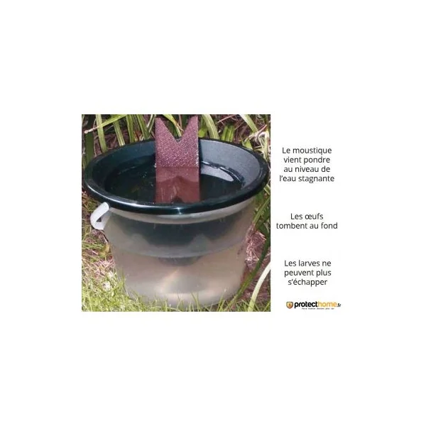 Pack 5 pièges larve de moustique Aqualab