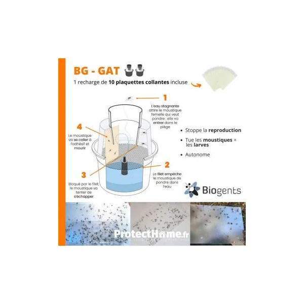 Pack anti moustiques grand jardin