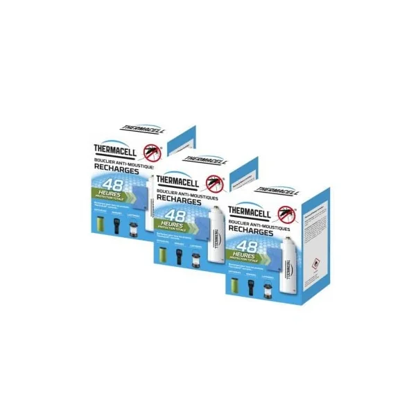 Pack recharge repulsif moustique thermacell 144 heures