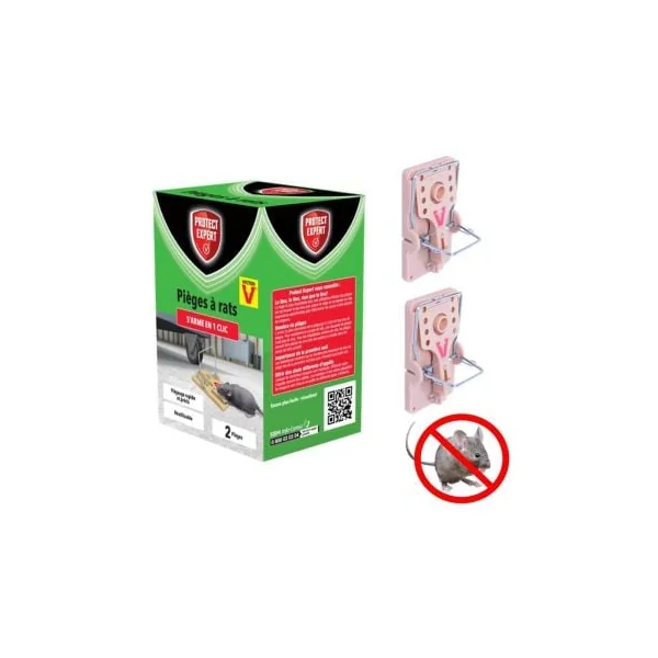 Pack tapette a rat armement facile