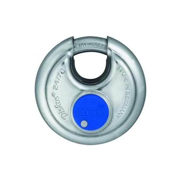 Pack TOUT INOX Abus Cadenas Diskus et porte cadenas