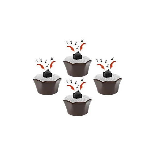 Pack XL piège à moustique Biogents x4
