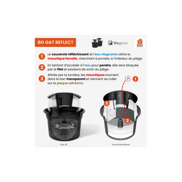 Pack XXL action complète attrape moustique et larves