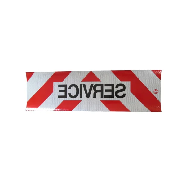 PANNEAU SERVICE INVERSE ADHESIF 500 X 150 MM ( classe 2 )
