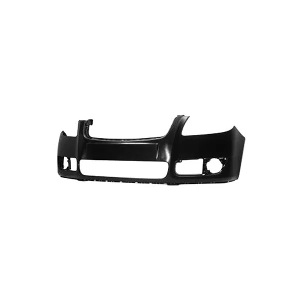 Pare chocs avant pour SKODA FABIA II ph. 1 2007-2010, Noir, Neuf