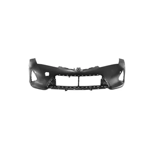 Pare chocs avant pour TOYOTA AURIS 2013-2015, 4 trous radar, noir, Neuf