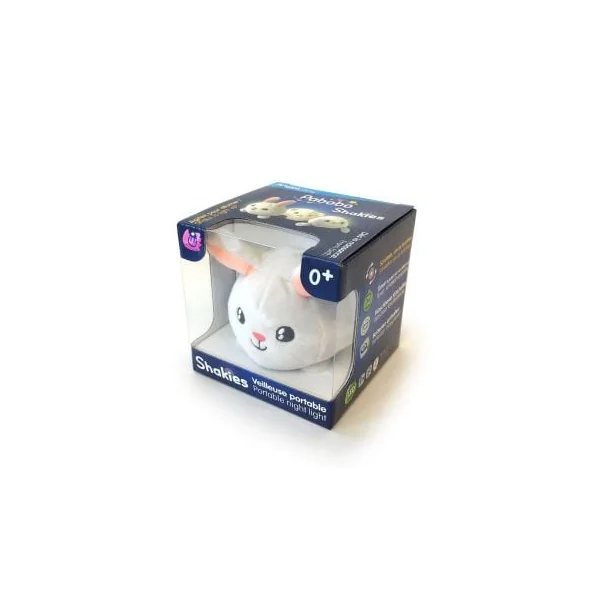 Peluche veilleuse lapin