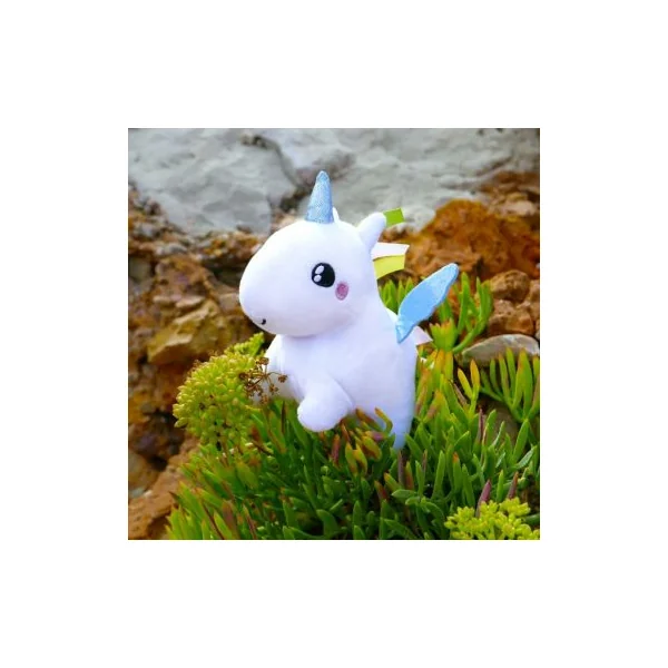 Peluche veilleuse licorne