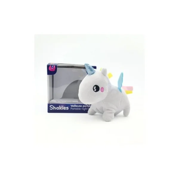Peluche veilleuse licorne