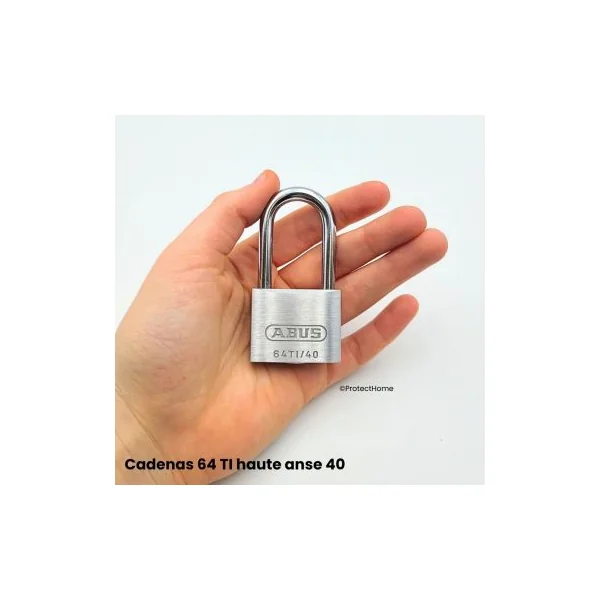 Petit cadenas Abus 64 Titalium haute anse