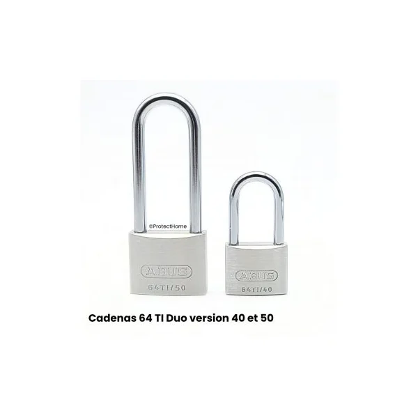Petit cadenas Abus 64 Titalium haute anse