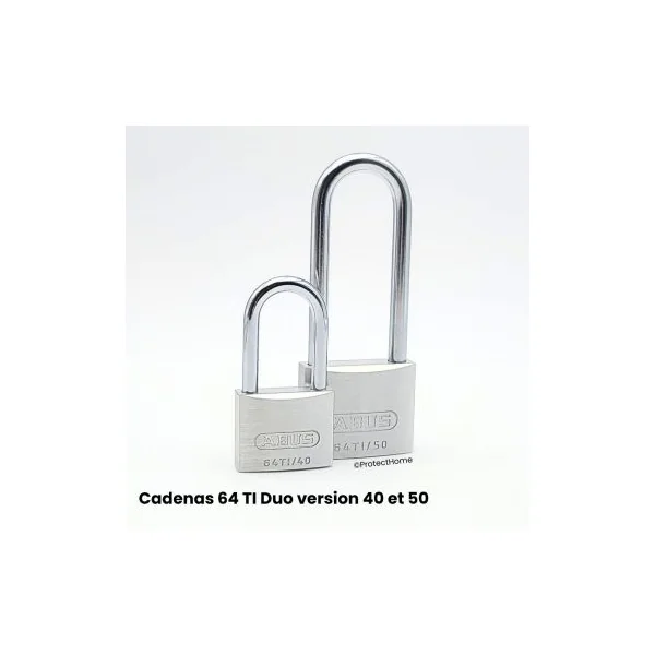 Petit cadenas Abus 64 Titalium haute anse