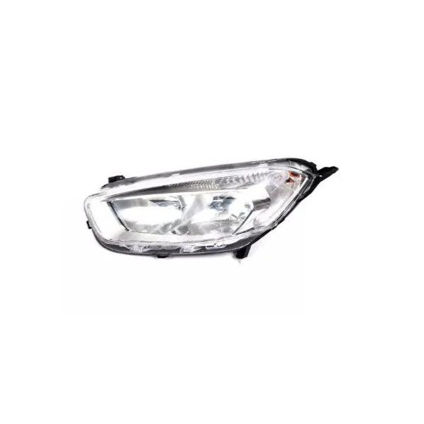 Phare gauche pour FORD TOURNEO CONNECT-COURIER II phase 2 depuis 2018, avec cadre chromé, moteur, Neuf