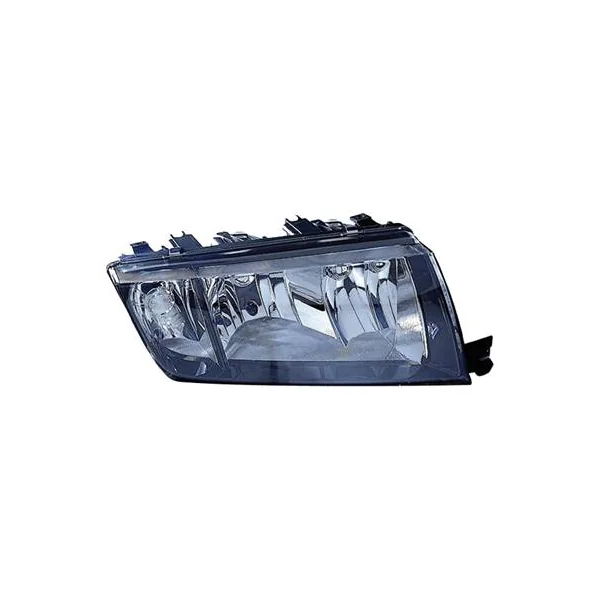 Phare Optique avant droit pour SKODA FABIA I ph. 1 2000-2004, H7+H3, Corps noir, Mod. Junior, Neuf