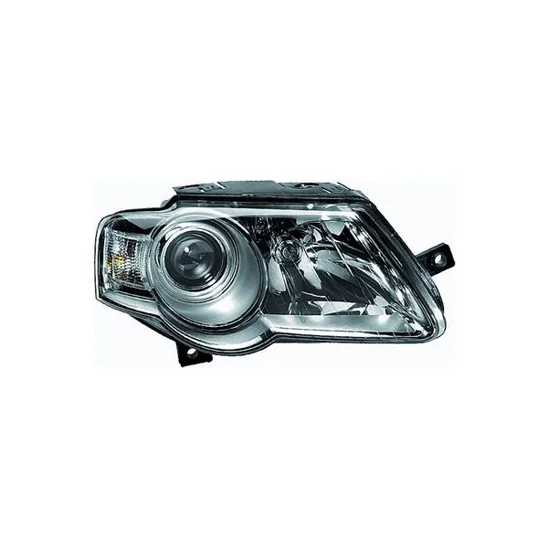 Phare Optique avant droit pour VOLKSWAGEN PASSAT B6 2005-2010, H7+H7, vers. Hella, Neuf