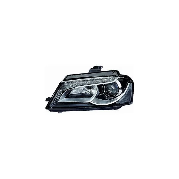 Phare Optique avant gauche pour AUDI A3 II SPORTBACK 2008-2012, BI-XENON D3S, fond noire, Neuf
