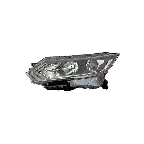 Phare Optique avant gauche pour NISSAN QASHQAI II ph. 2 2017-2021, H7+PY21W+W5W, feu du jour à LED, Neuf