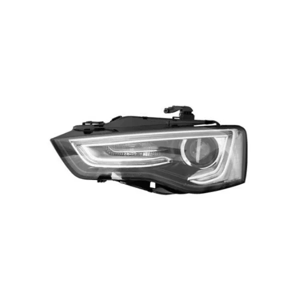 Phare principal avant gauche pour AUDI A5 I phase 2 2011-2017, HID D3S, électrique, avec moteur, avec feu de jour, LED, mod. 11>12, Neuf