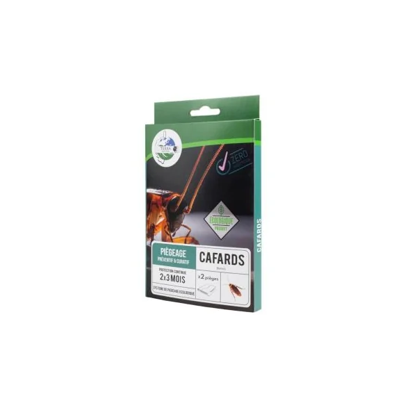 Piege a cafard collant sans insecticide x2