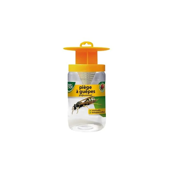 Piege a guepe efficace reutilisable et ecologique
