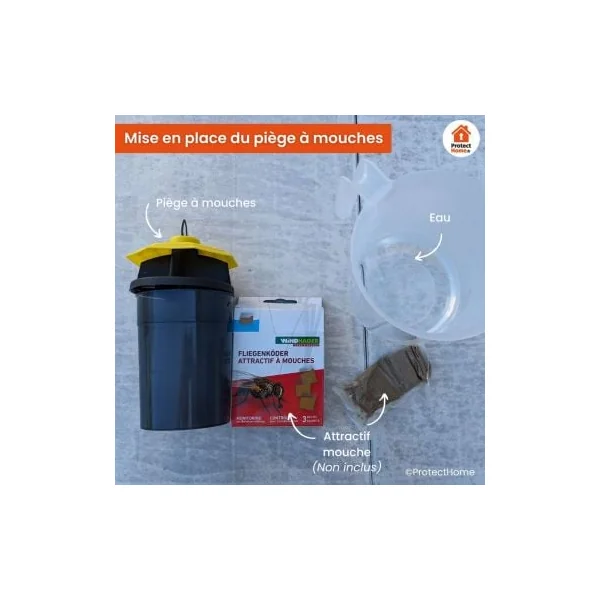 Piege a guepe et mouche ecologique