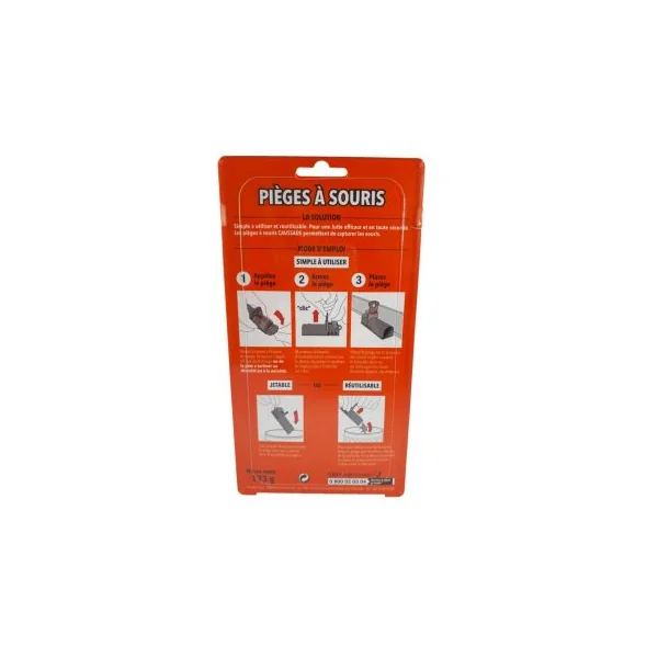 Piege attrape souris x2
