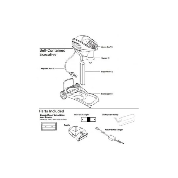 Piege moustique Tigre Mosquito Magnet Executive