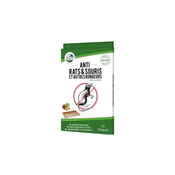 Plaque de glu anti souris et rats grand format