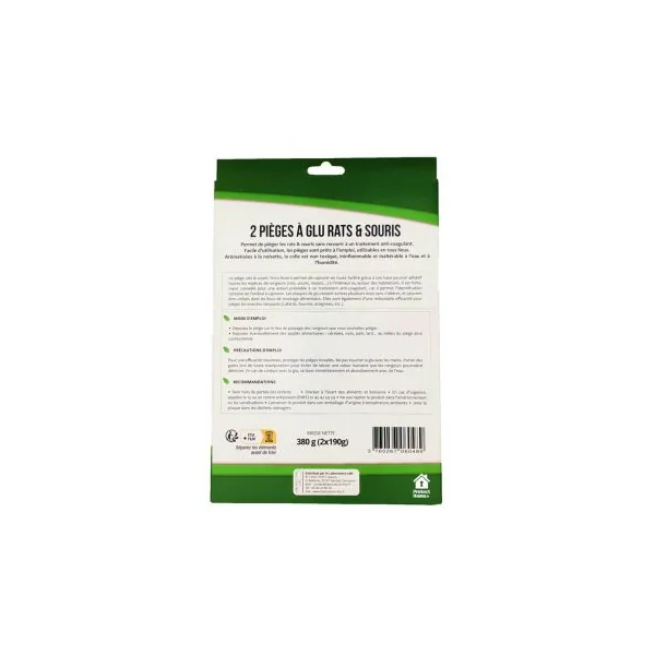 Plaque de glu anti souris et rats grand format