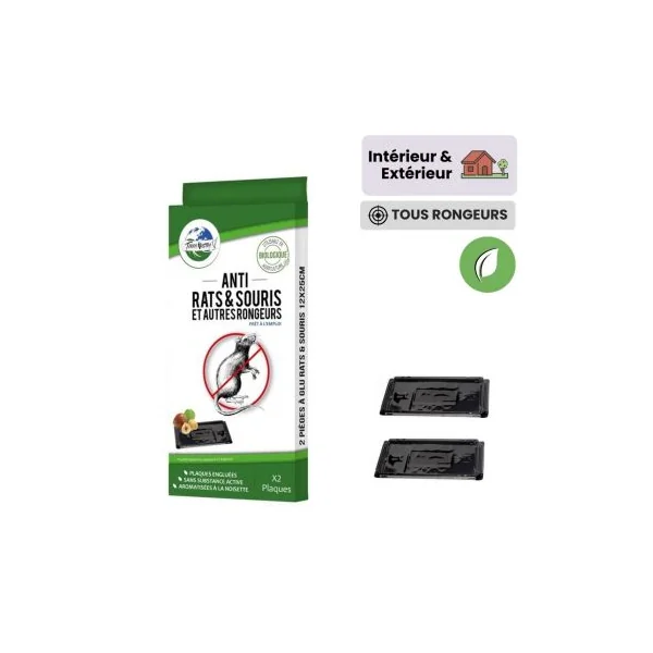 Plaque de glu anti souris et rats