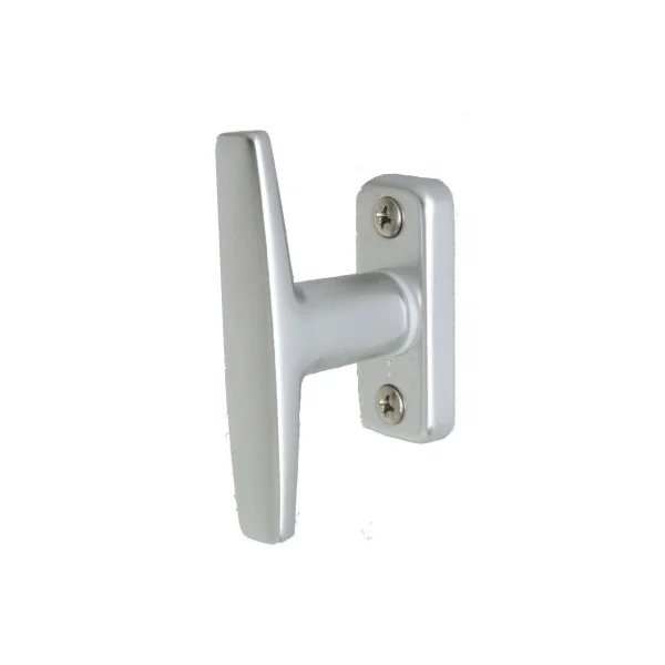 Poignée de fenêtre STANDARD en aluminium argent