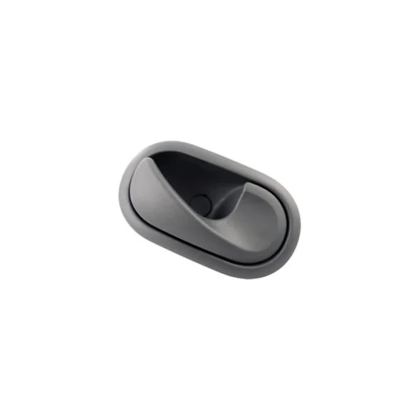 Poignée de porte avant droite pour RENAULT TWINGO II phase 1, 2007 à 2011, interne, Noire, Neuve