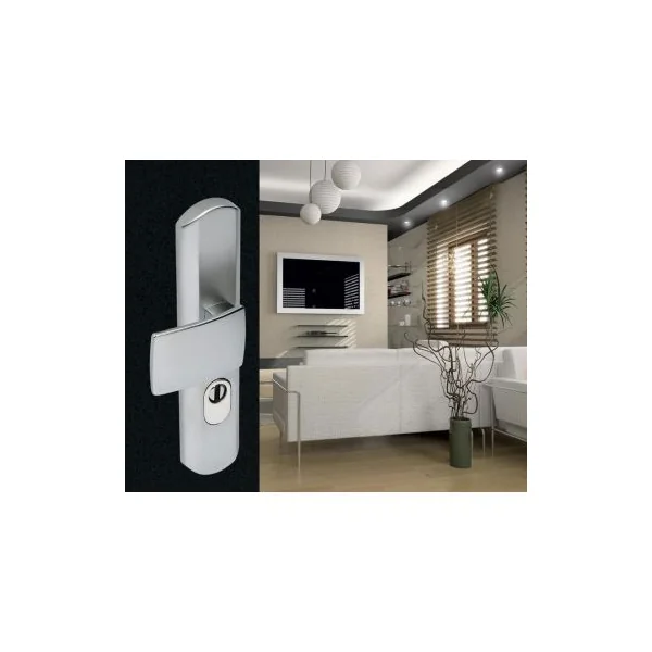 Poignée de porte Palière blindée Vachette MUZE entraxe 195 mm