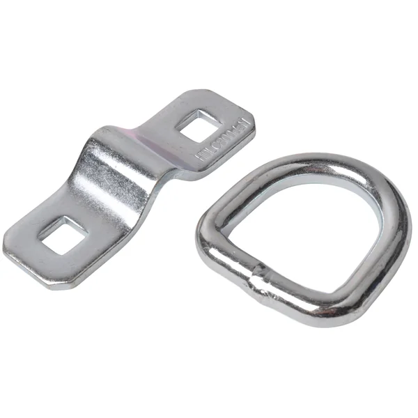 Point d'arrimage / anneau d'arrimage - en 2 parties - 91x31 mm - Ensemble de 4 pièces