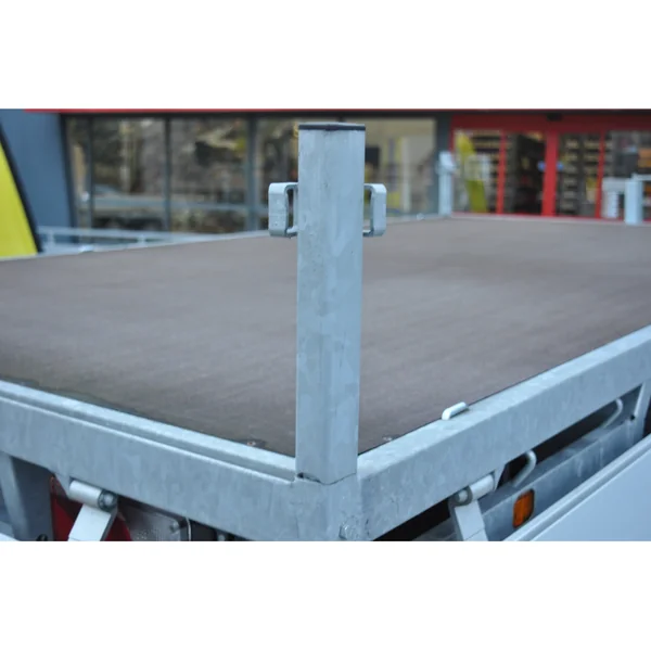 Poteau d'angle Hulco 30 cm à droite à l'arrière à gauche à l'avant - modèle à grenouillère remorque